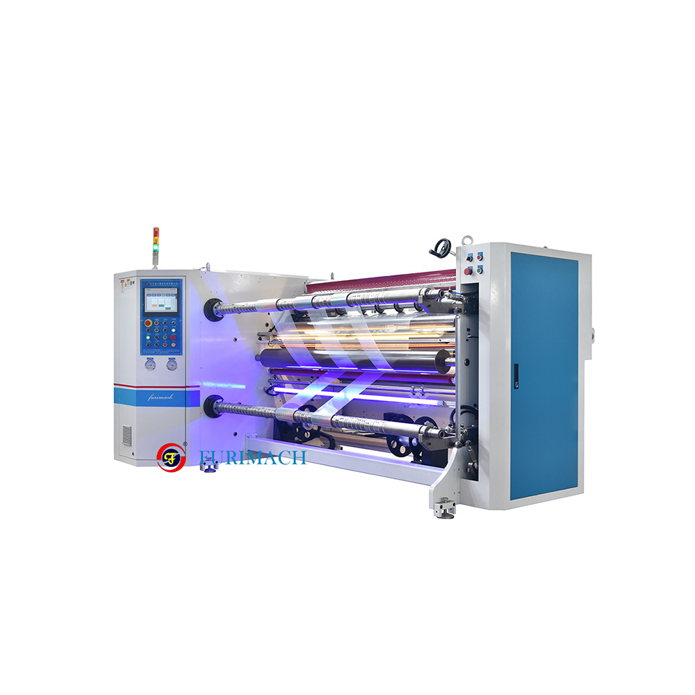Auto Double-shaft Auto Slitting and Rewinding MachineFR2652